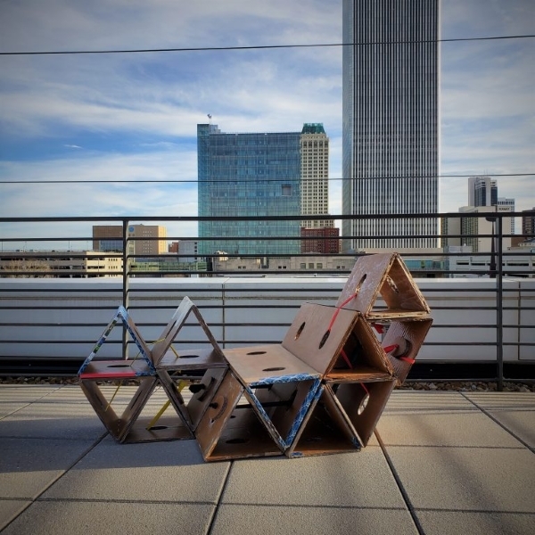 Pop Up Playscape designed by Jamie Pierson.