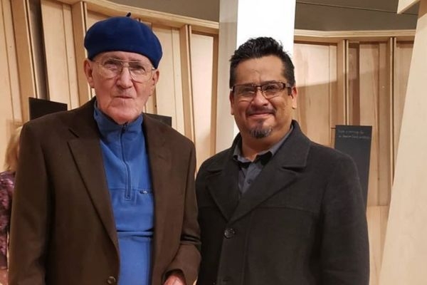 Herb Greene and Rene Perlata standing side by side