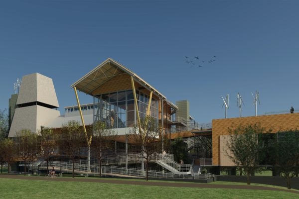 Illustration of the building project