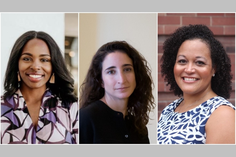 Vanessa Morrison, Deborah Richards, and Andrea Benjamin.