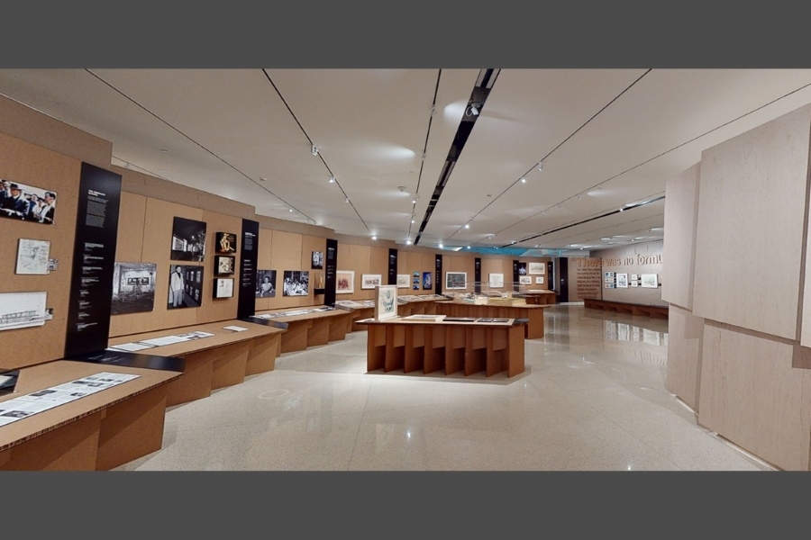 "Renegades: Bruce Goff and the American School of Architecture" at the Fred Jones Jr. Museum of Art.