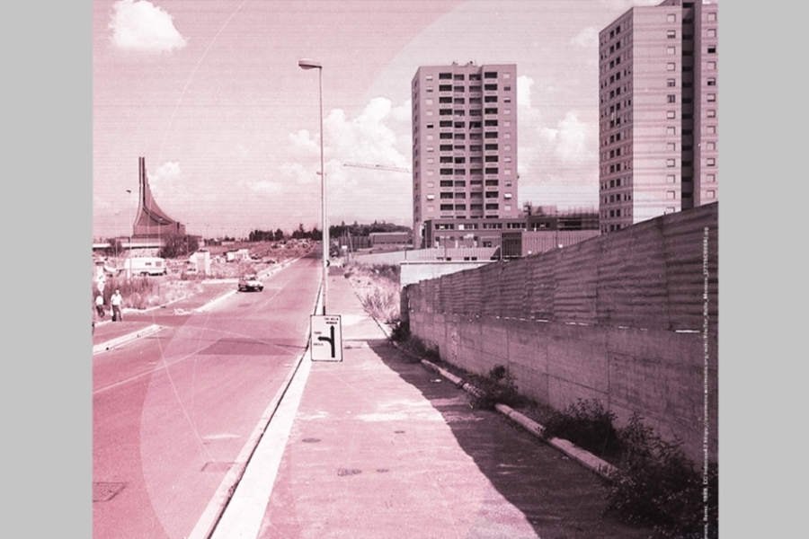 Public Housing in Italy Poster.