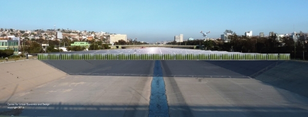 Tijuana Solar River conceptual image.