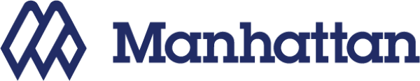 Logo for Mangattan construction company.