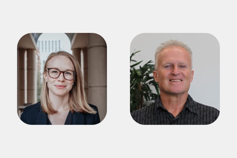 Angela Person and Randy Peppler.