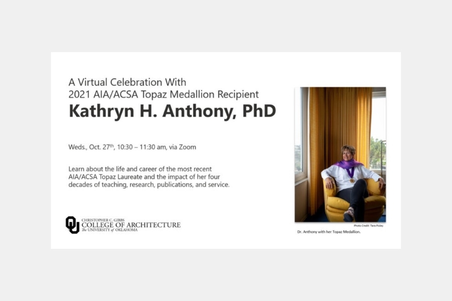 Flyer for the virtual event.