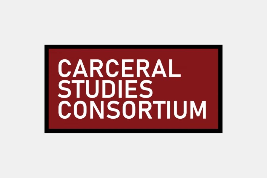 White text that reads Carceral Studies Consortium.