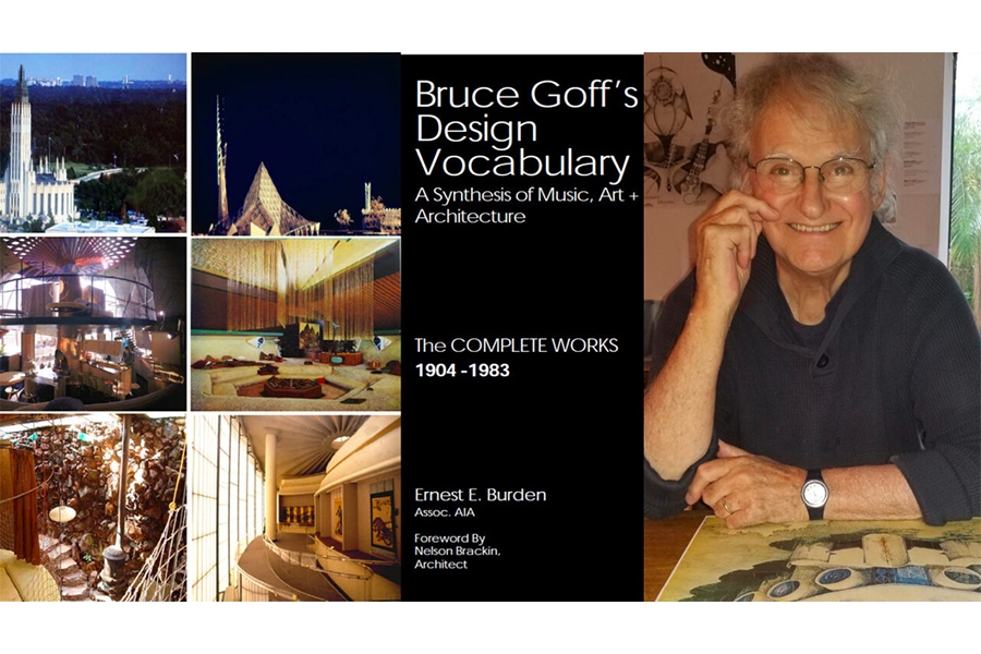Ernest burden with an image of the Design Vocabulary cover.