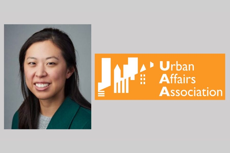 C. Aujean Lee headshot and Urban Affairs Association.