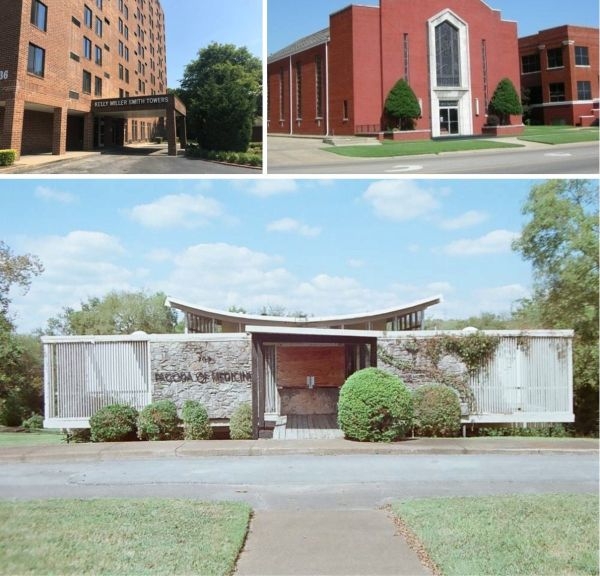 Three buildings designed by L Quincy Jackson.