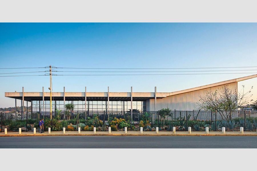 The Devland S O W E T O Education Campus in Johannesburg, South Africa.