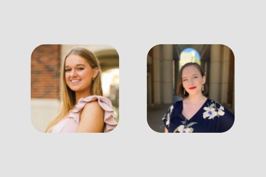 Olivia Aasheim and Ava Moore.