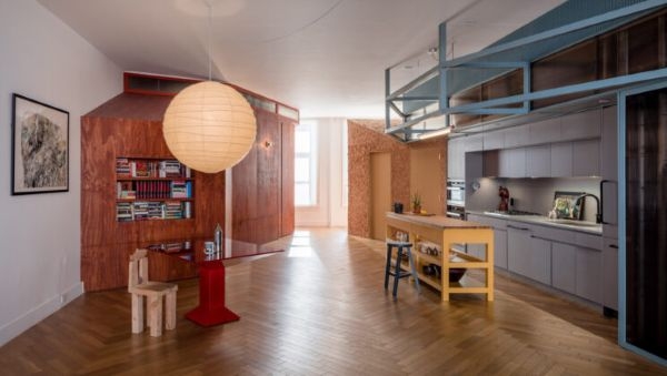 A hallway in "Another Seedbed" by Future Projects.