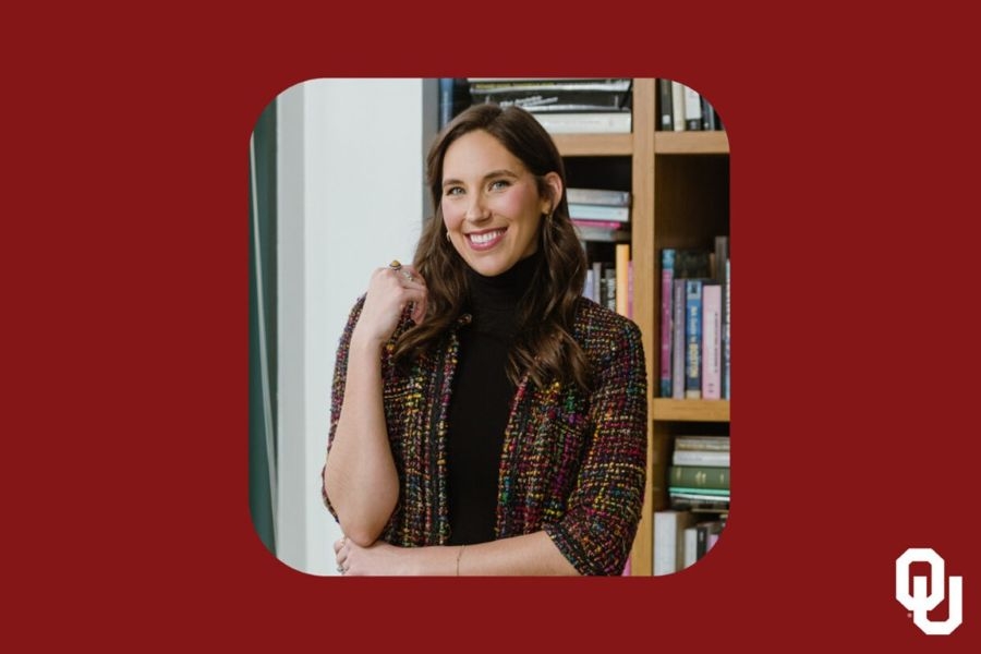 Breah Page with the O U logo.