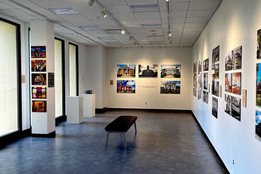 The exhibition at Auburn University.