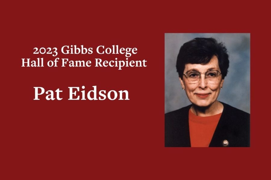2023 Gibbs College Hall of Fame Recipient Pat Eidson.