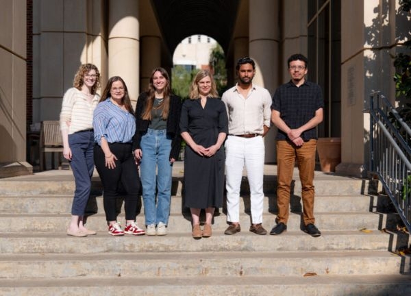 The 2024-2025 grant recipients with Wanda Liebermann.