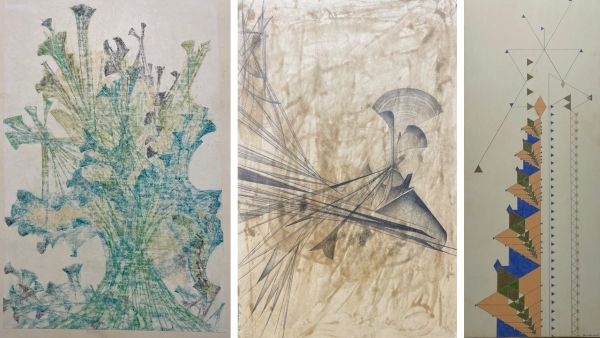 Three drawings by Arn Henderson.