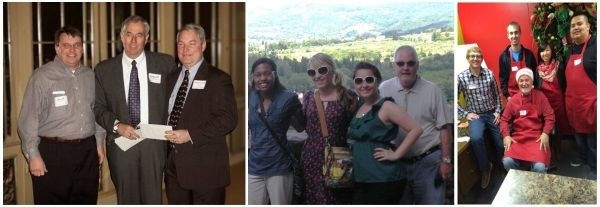 A collection of photos featuring Ken Robson.