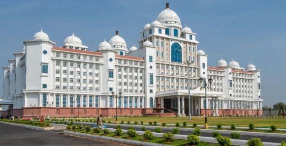 The Telangana State Secretariat building.