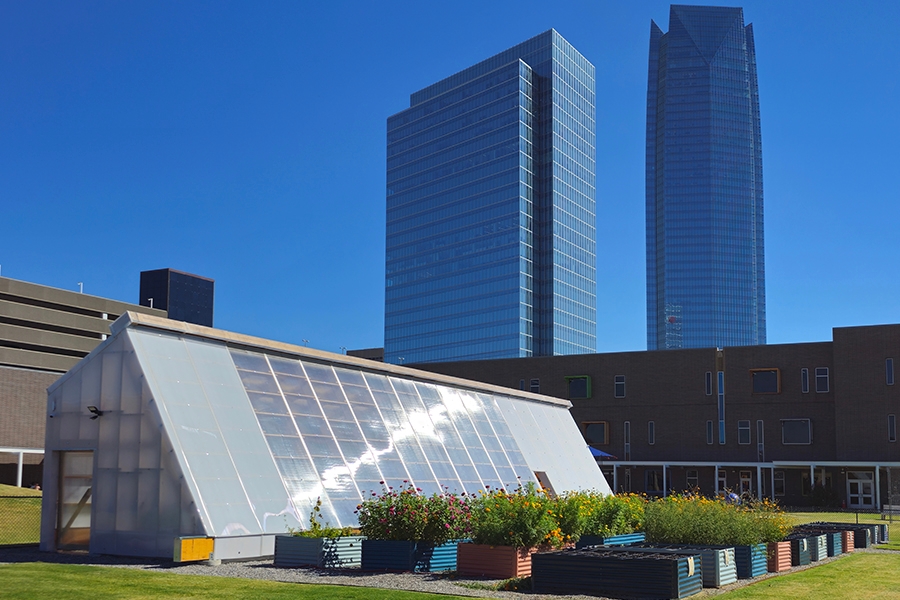 The book Model School in a Model City. 