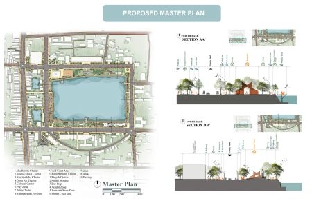 Rendering of Maijdee Court Building Dighi used in Tanvin Mahtub Fariha thesis project. 