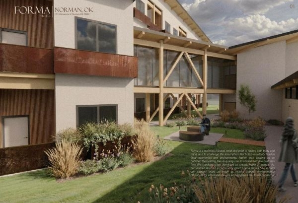 Meilin Sullivan's project Forma Hotel.