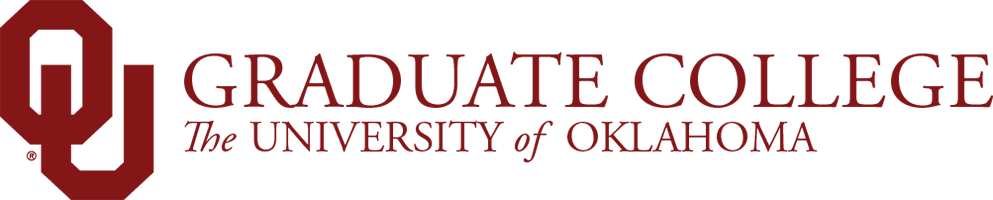 OU Graduate College, The University of Oklahoma website wordmark