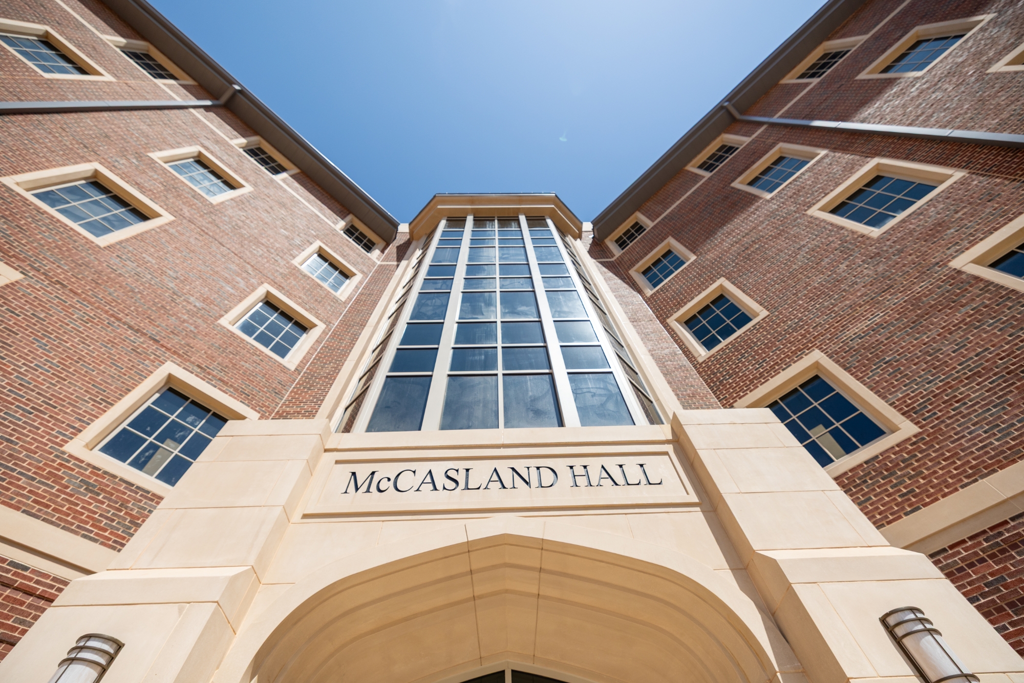 Exterior of McCasland Hall