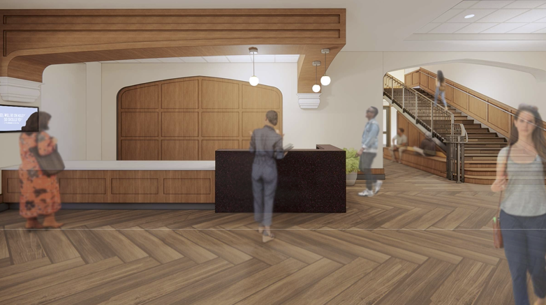 South Building-Welcome Desk