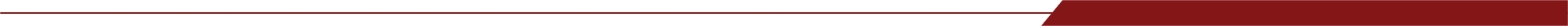 Stylized crimson line.