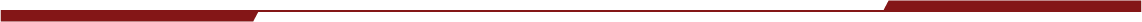 Stylized crimson line.