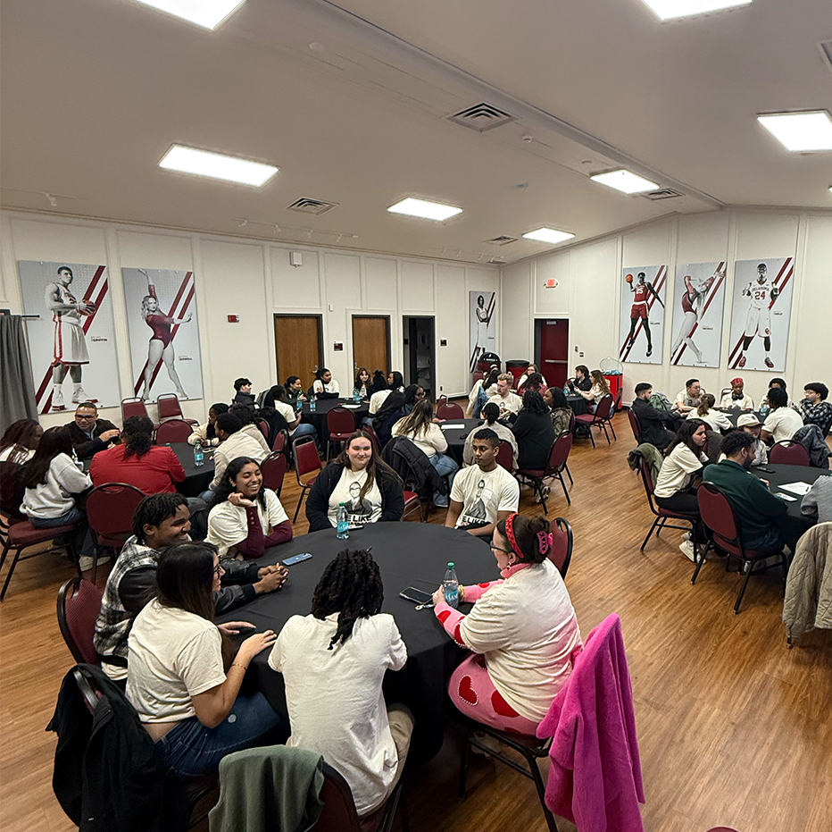 HSP students at a mentorship event.