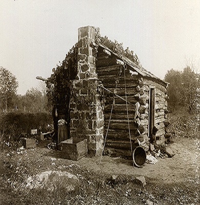 Old picture of the "Fort Gibson".