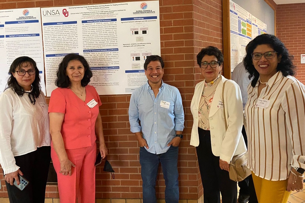 Photo Caption: Ana Vargas Angles, Ph.D., Dery Gamero Tejeda, Ph.D., Javier Jo, Ph.D., Ana Maria Gutierrez Valdivia, Ph.D., Eveling Castro, Ph.D.