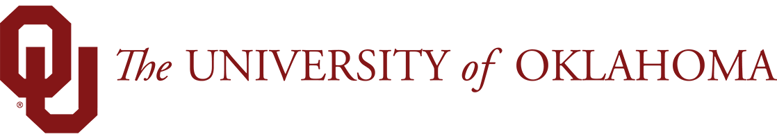The University of Oklahoma website wordmark