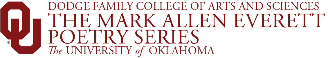 OU Dodge Family College of Arts and Sciences, The Mark Allen Everett Poetry Series, The University of Oklahoma wordmark