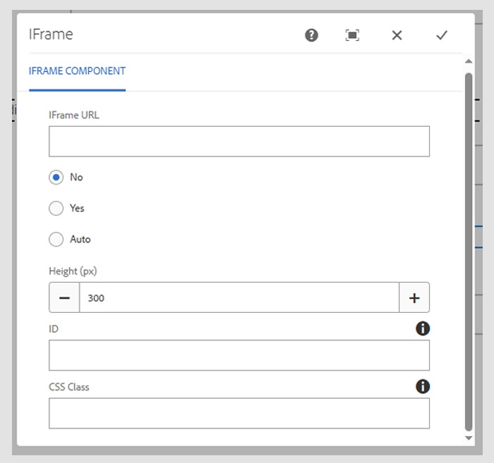 An arrow pointing to the wrench icon on the configure toolbar.