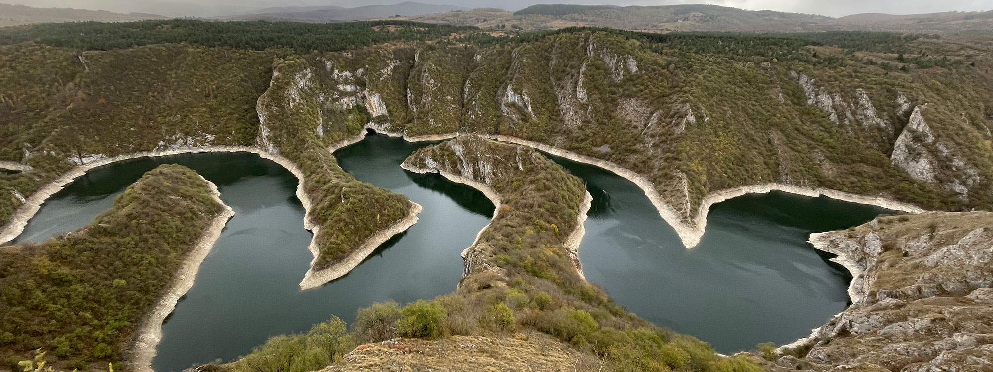 Meanders river.