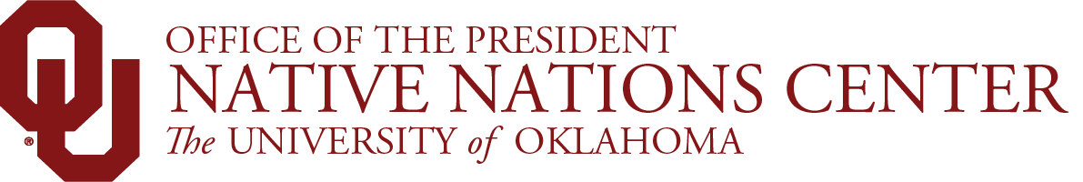 OU Native Nations Center, The University of Oklahoma website wordmark