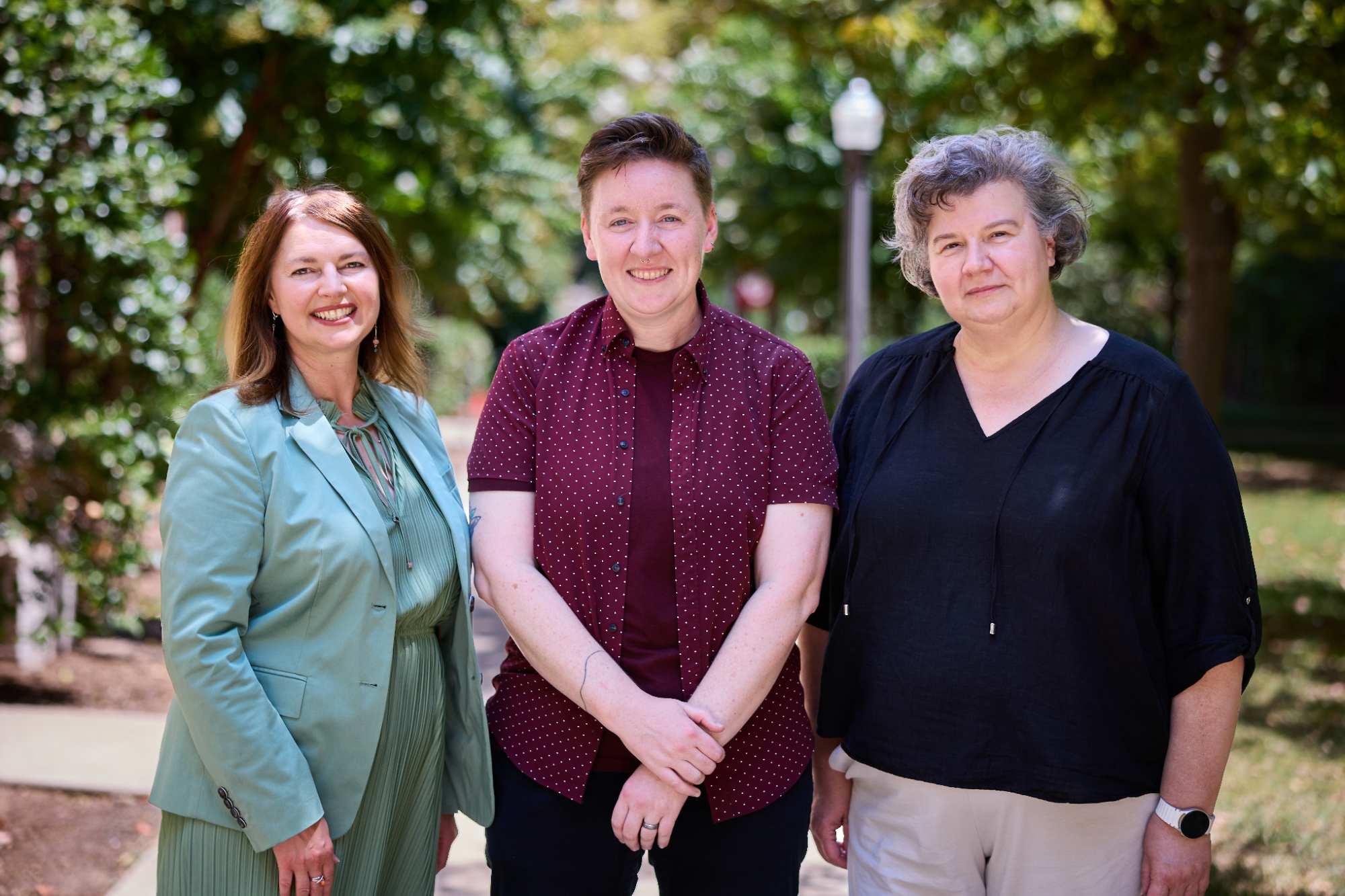 Katerina Tsetsura, Sarah Breen and Elena Zgurskaya.