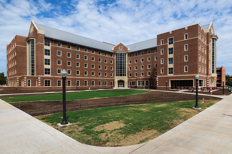 A photo of McCasland Hall.