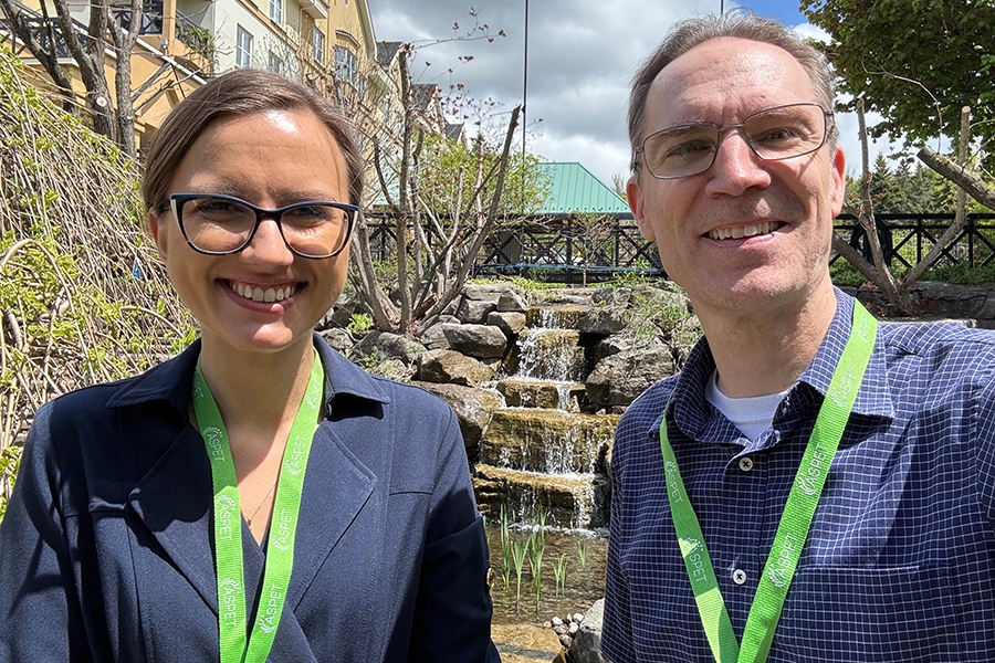 Sandra Gostynska and Augen Pioszak.