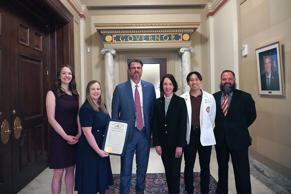 Kristie Edelen, Clair Epperson, Kevin Stitt, Melissa Medina, Tam (Nathan) Pham, Eric Johnson.