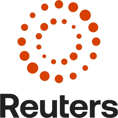 The logo for Reuters.