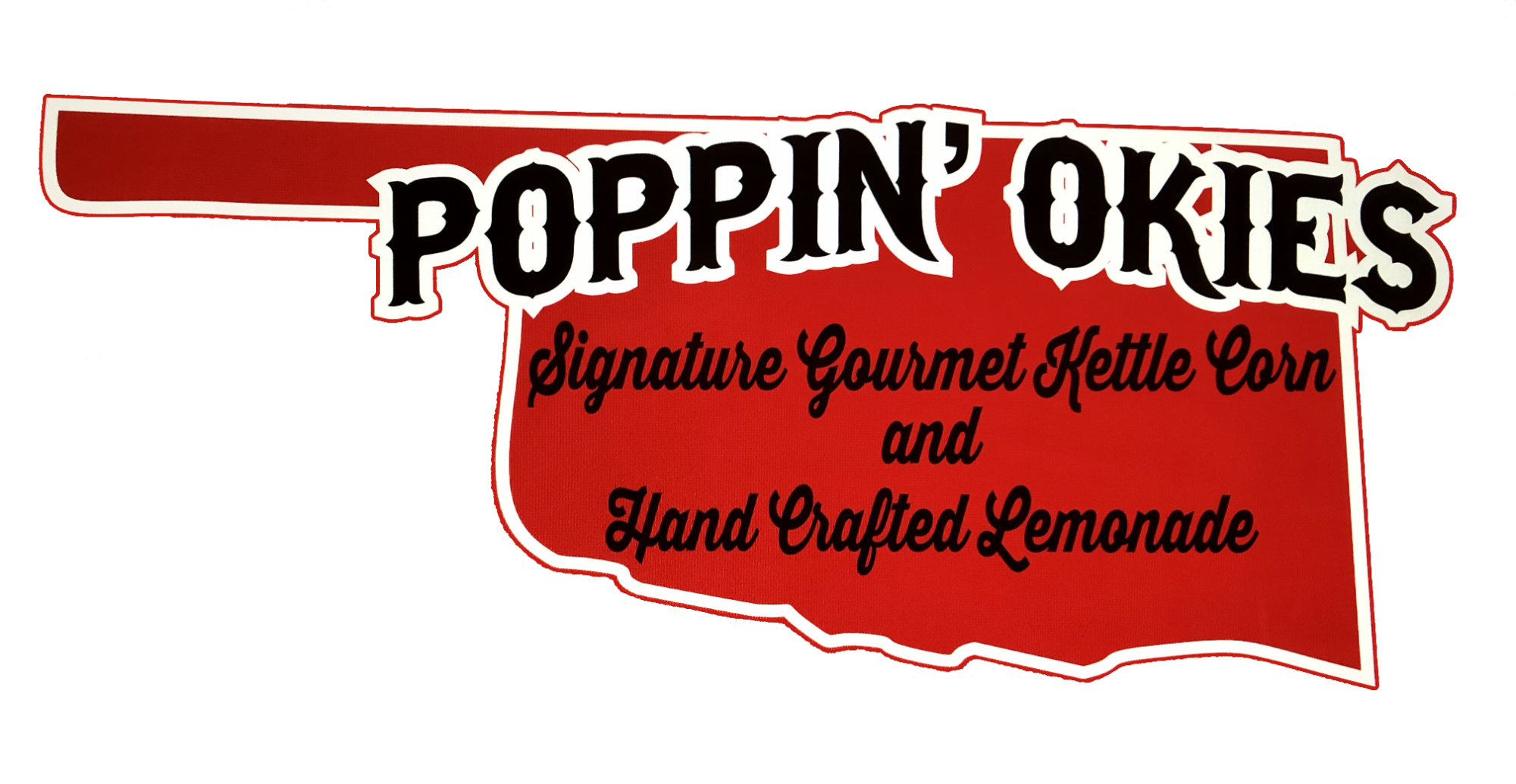 Poppin' Okies Signature Gourmet Kettle Corn and Hand Crafted Lemondae