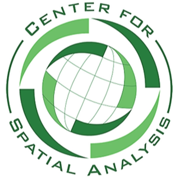 Center for Spatial Analysis logo.