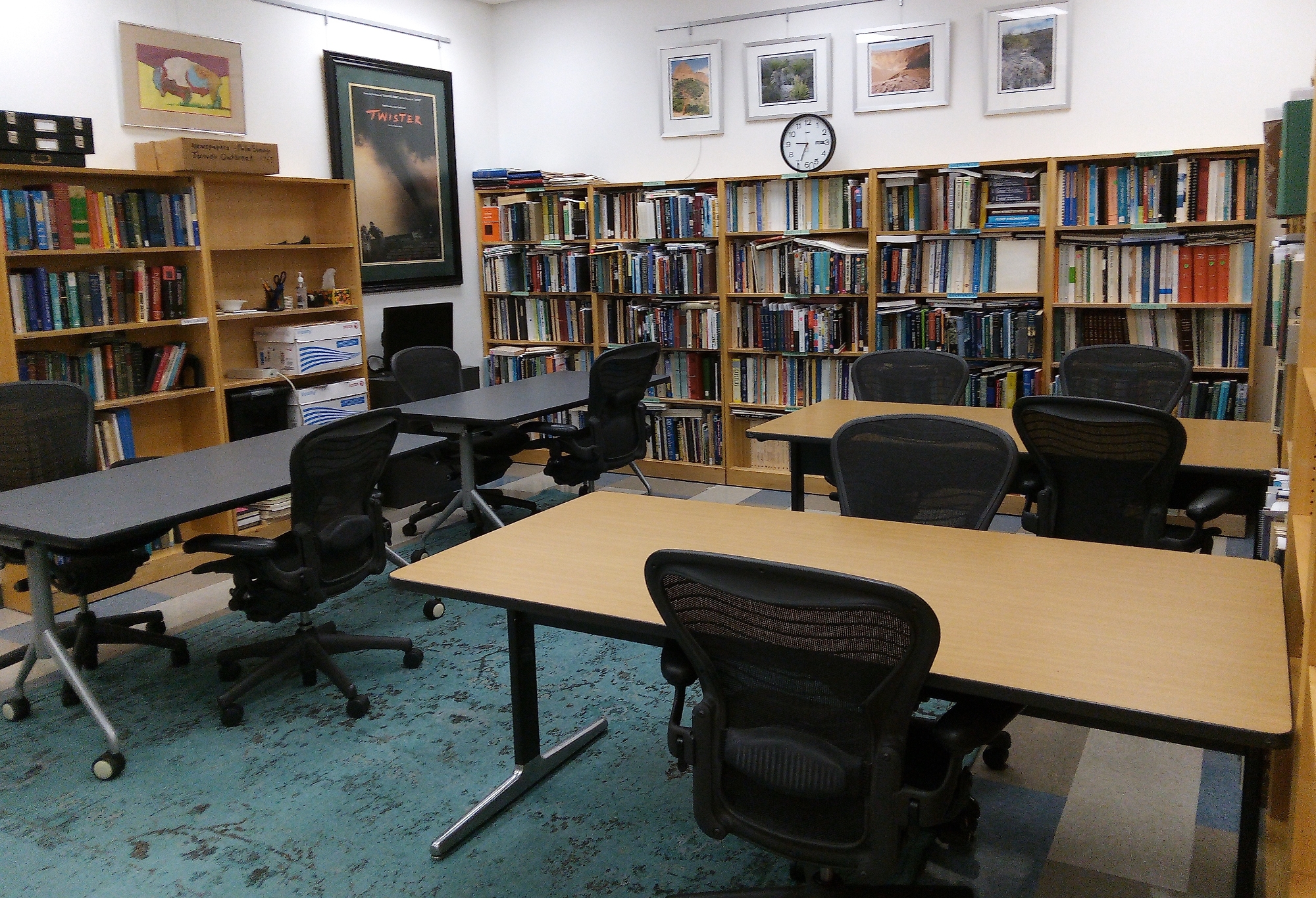 The National Weather Center Library.