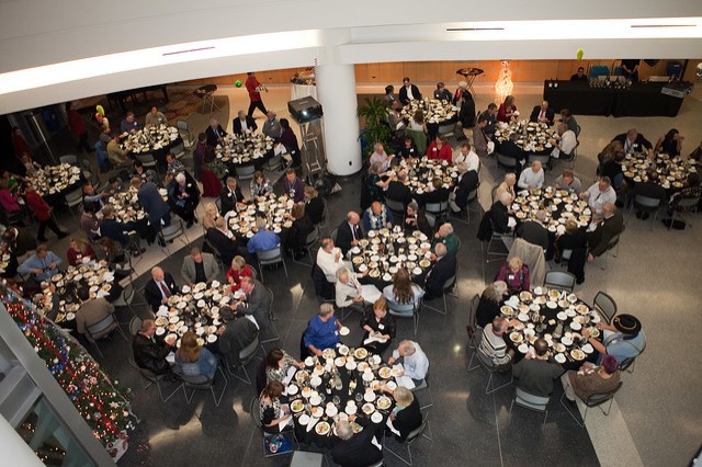 NSSL's 50th Anniversary Celebration was held in December 2014 in the NWC Atrium.