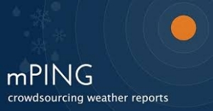 mPing crowdsourcing weather reports logo